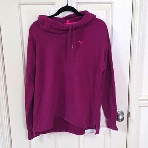 Womens LG magenta PUMA Hoodie